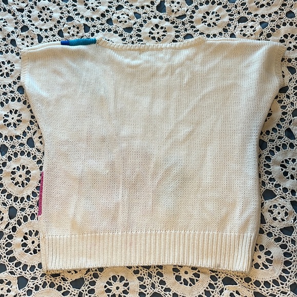 Vintage Jimmy Garcia New York Hand Loomed Knit Sweater/ Size Large - Picture 7 of 7